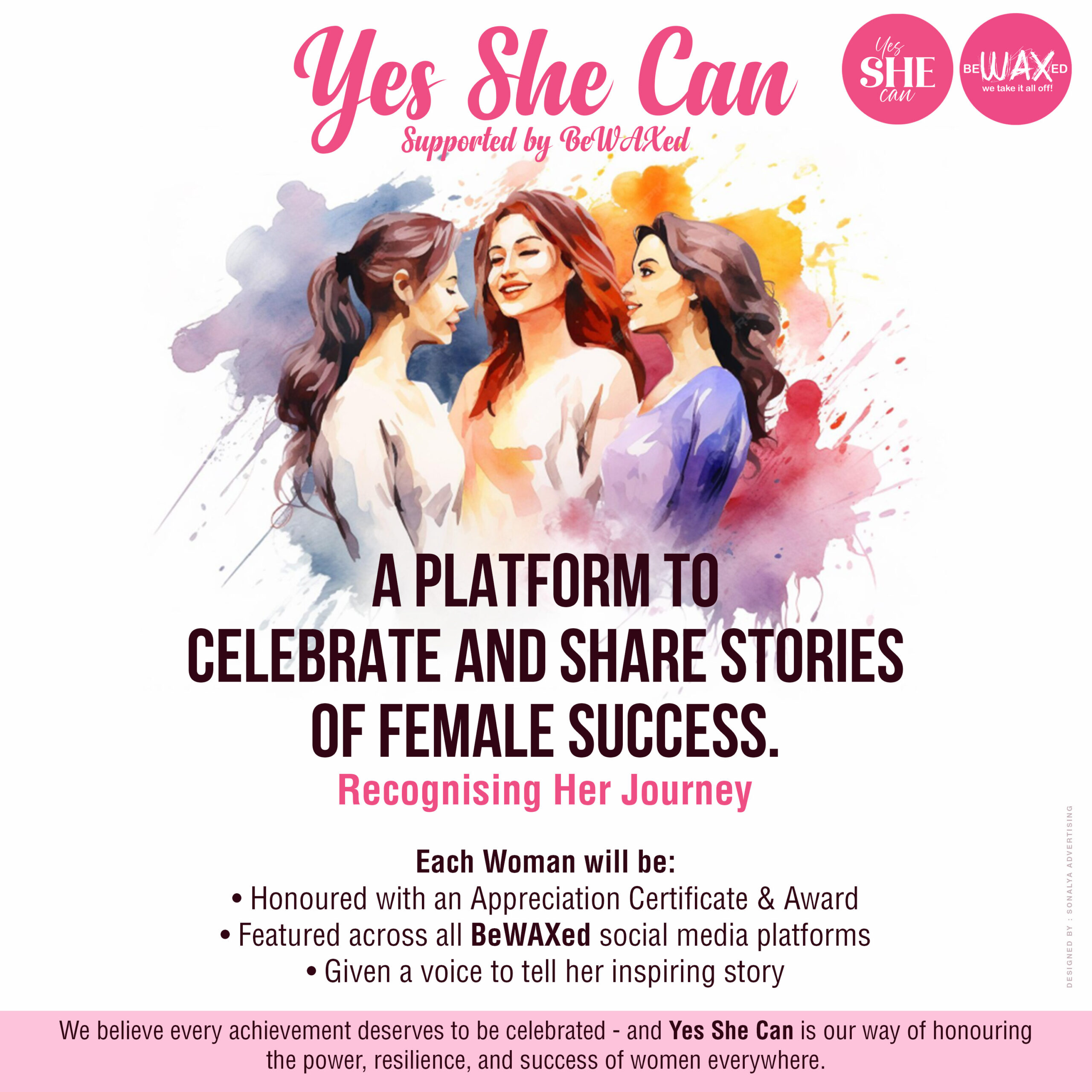 A platform to celebrate and share stories of female success