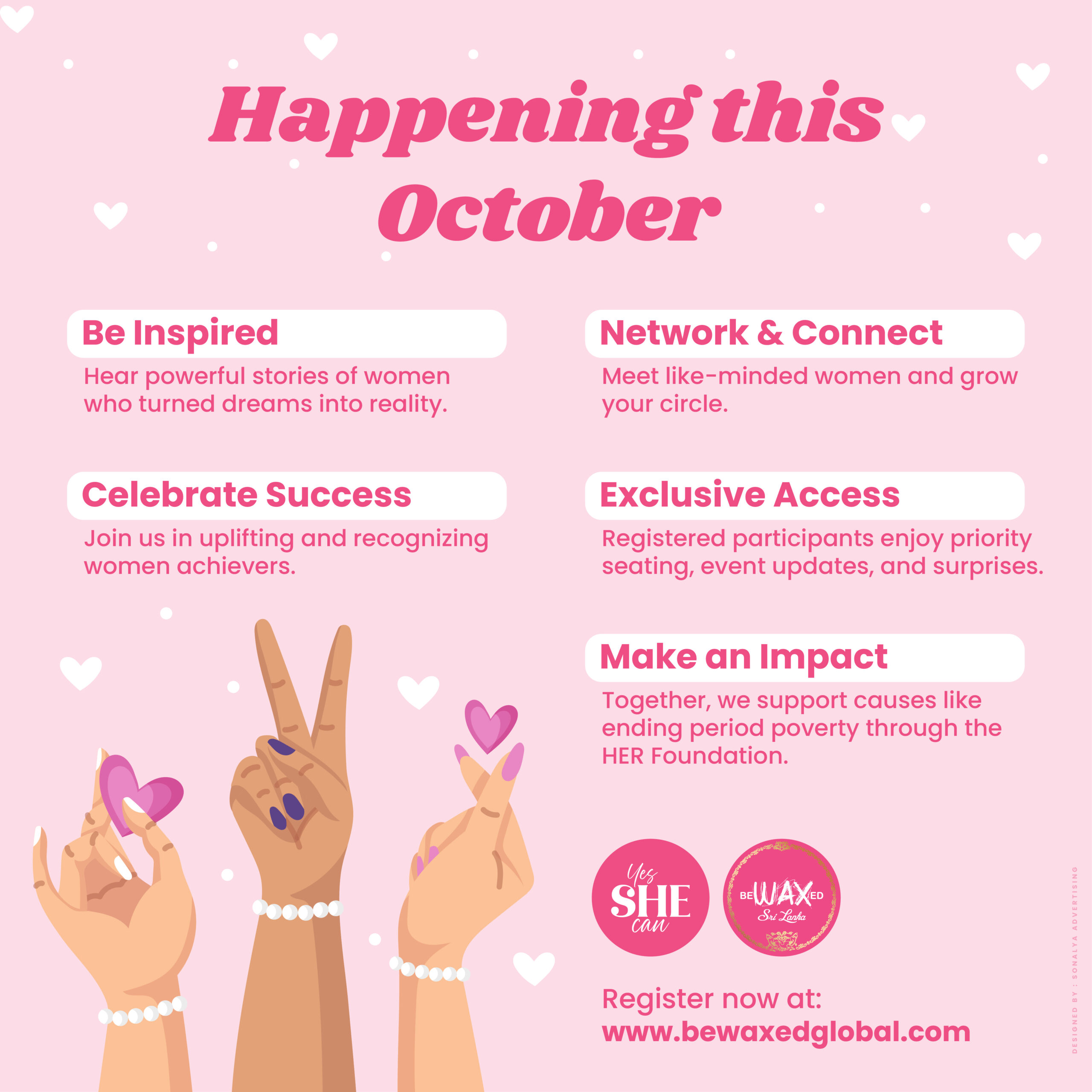 Happening this October-01